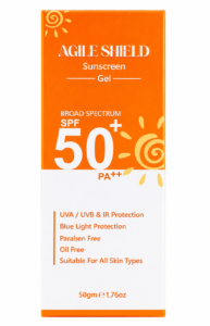 AGILE SHIELD SUNSCREEN GEL SPF 50+